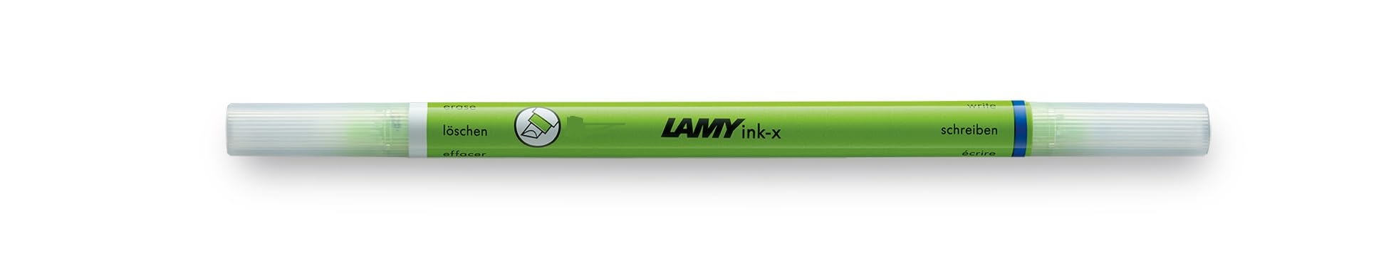LAMY Ink-x Plastic Ink Eraser with Dual Tips - Eraser & Correction for Royal Blue Ink (1-Pack) | Perfect for School, Office & Document Correction