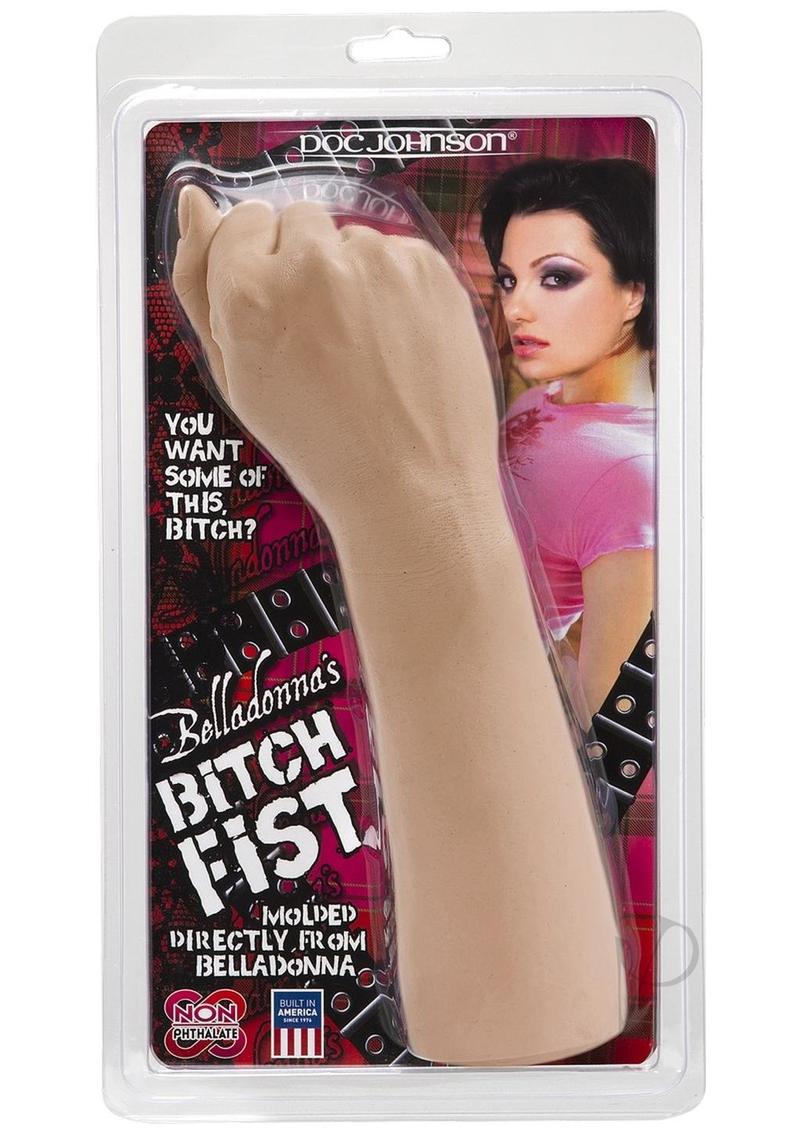 Belladonna's Bitch Fist Dildo 11.5 Inch Vanilla - Premium Silicone Adult Toy for BDSM, Fantasy Play & Solo Pleasure