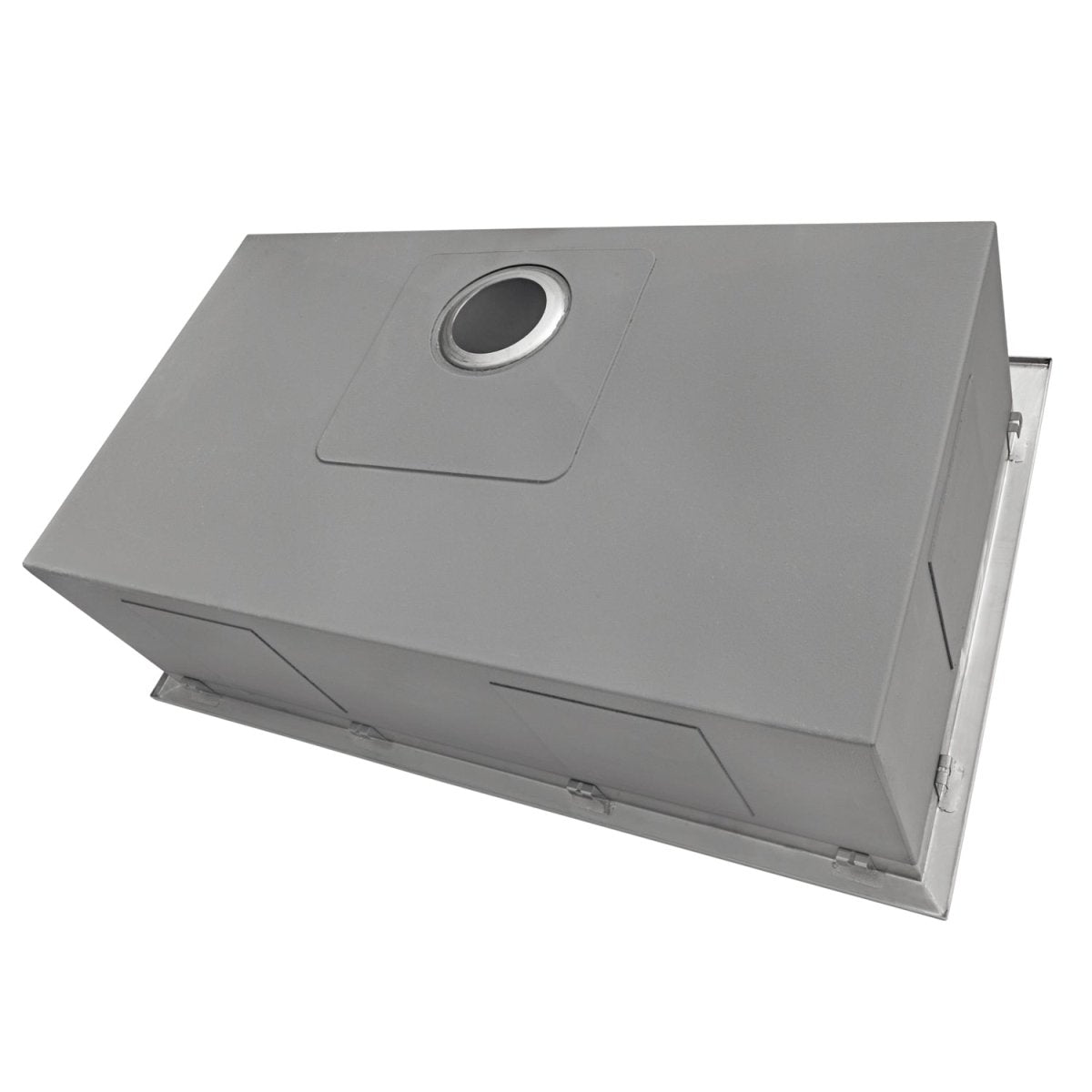 28 Inch Drop-in Tight Radius Topmount 16 Gauge Stainless Steel Single Bowl Kitchen Sink - Perfect for Modern Kitchens, Small Spaces & RV Campers