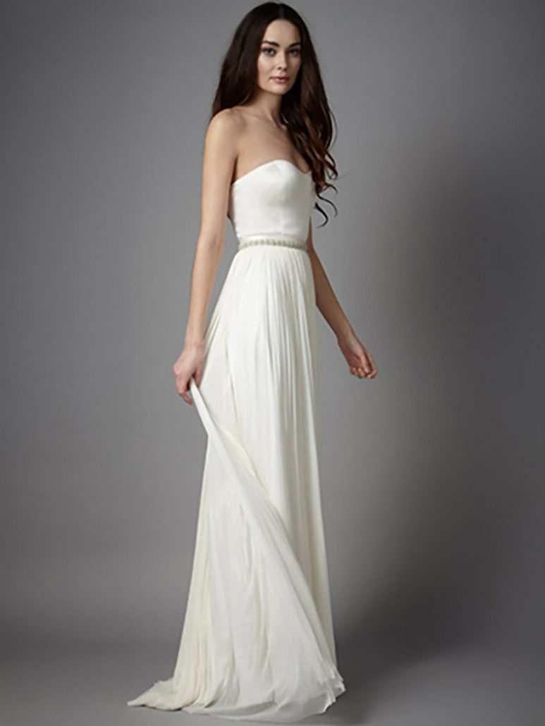 Catherine Deane Delia Skirt | Women's Flowy Midi Skirt with Side Slit | Elegant A-Line Skirt for Wedding, Party & Special Occasions