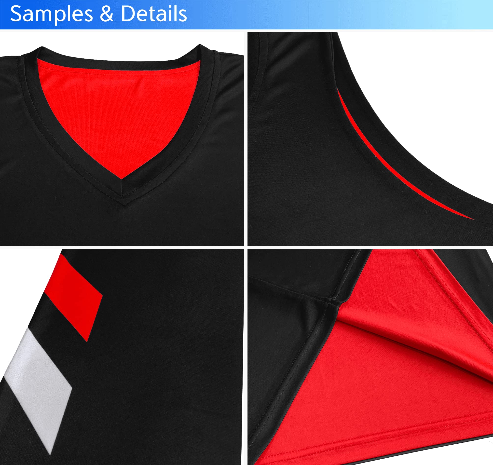 KXK Reversible Basketball Jersey for Men - Team Uniform & Hip Hop Shirts S-4XL for Sports & Streetwear