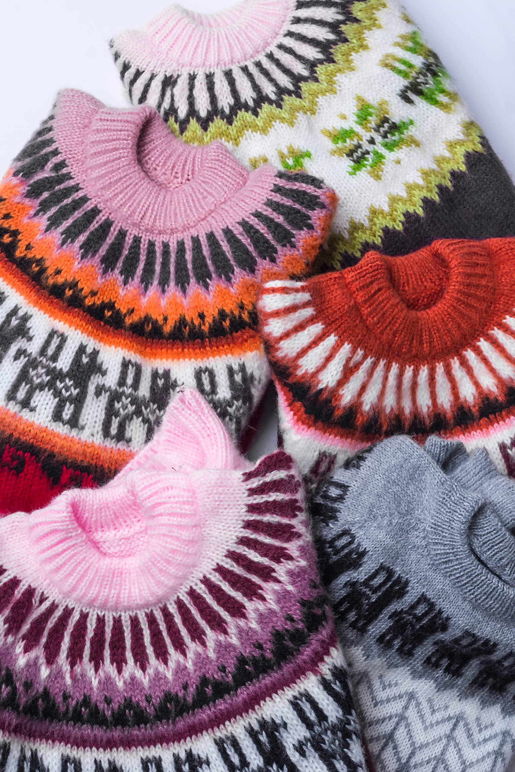 Women's Fair Isle Alpaca Sweater - Soft Winter Knit Pullover for Ladies - Cozy Fall & Winter Wear for Casual Outings & Holiday Gatherings