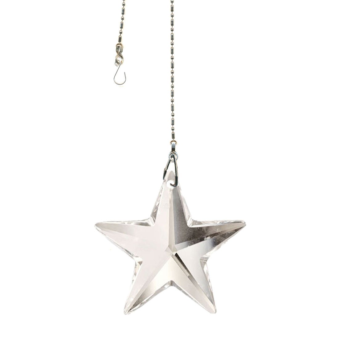 28mm Clear Star Prism Sun Catcher - Rainbow Maker with Genuine Swarovski Crystal | Wedding, Party & Home Decor | Perfect for Window Decorations, Garden Ornaments & DIY Crafts