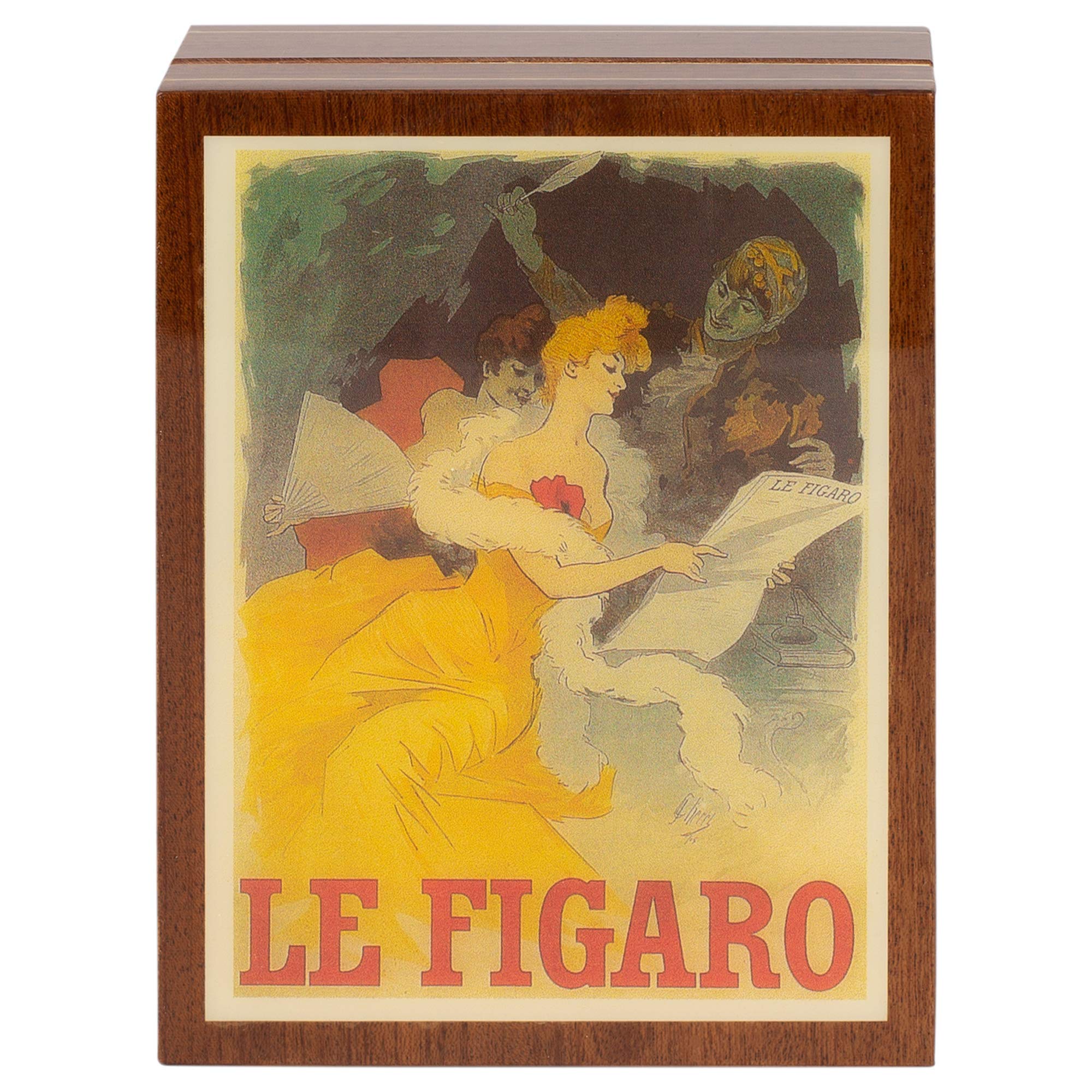 Exquisite Figaro Opera Music Jewelry Box - Plays Mozart's Enchanting 'Le Nozze di Figaro' Aria | Perfect Gift for Classical Music Lovers & Jewelry Storage