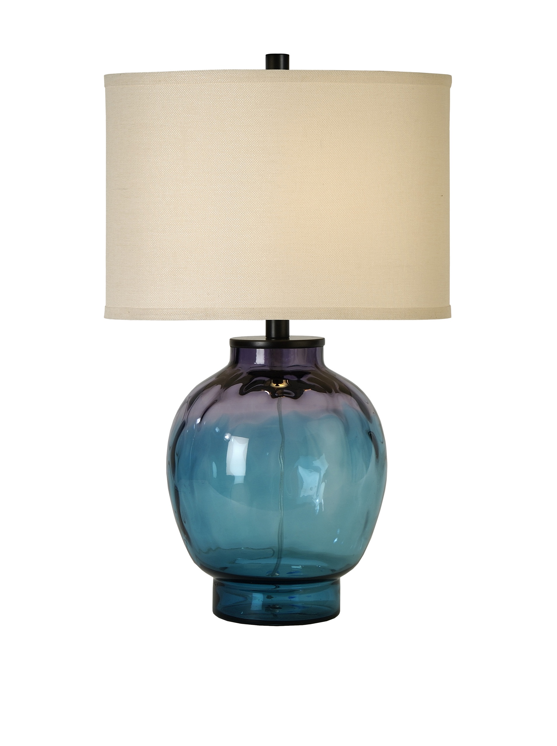 Trend Lighting TT6890 Panacea Table Lamp - Satin Black Finish, Modern Bedside & Living Room Lighting for Home & Office Decor