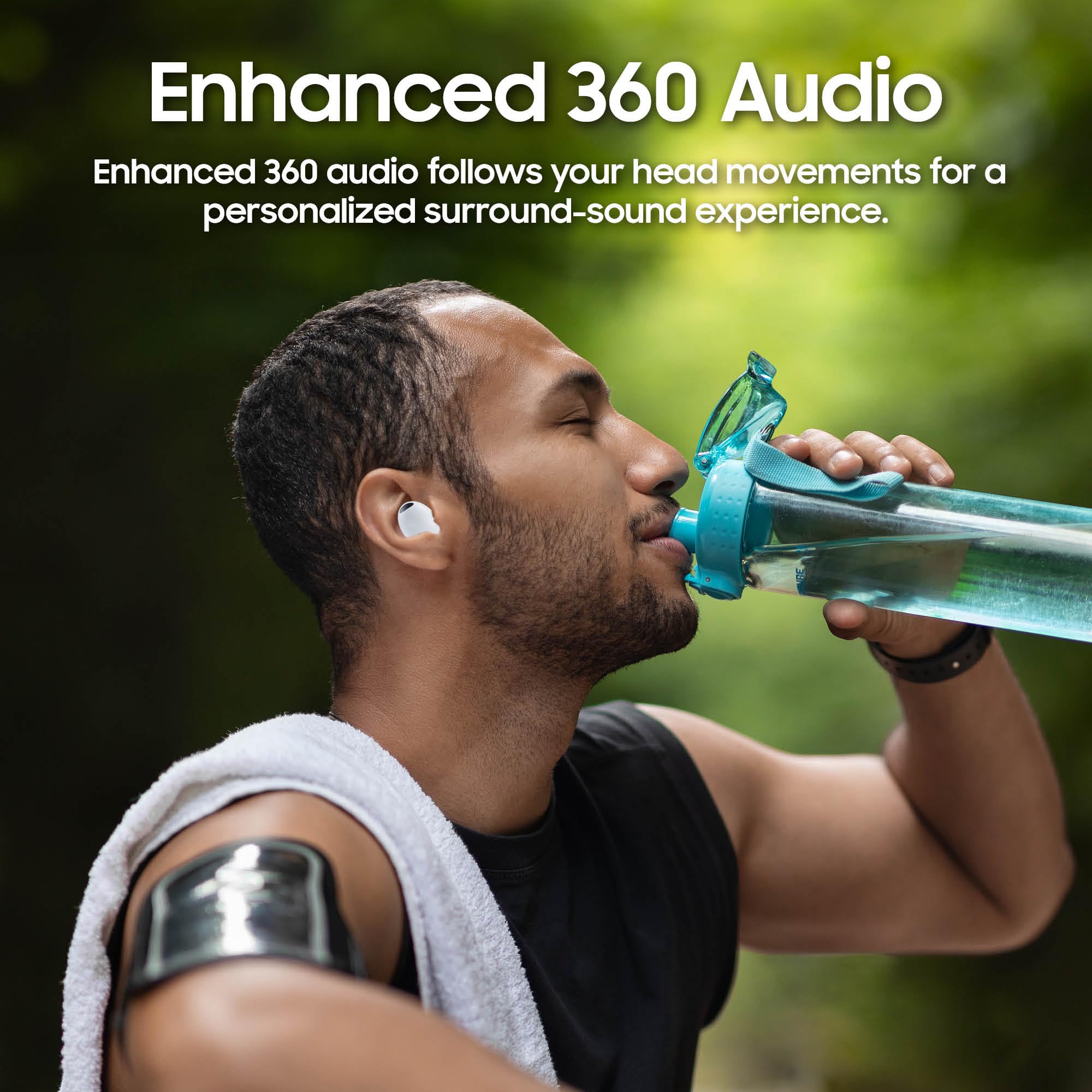 Samsung Galaxy Buds2 Pro Wireless Earbuds with Keychain Carry Case - Active Noise Cancelling, Hi-Fi Sound, Comfort Fit, HD Voice, IPX7 Waterproof (White) | Perfect for Gym, Travel & Work Calls