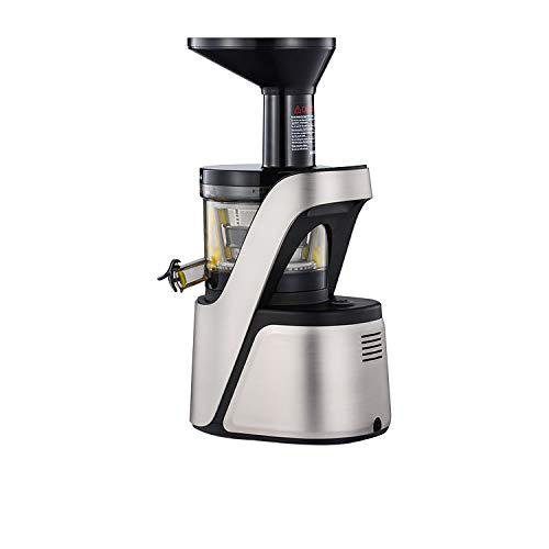 BioChef Quantum Cold Press Juicer - Slow Masticating Juicer for Fruits & Vegetables | 37 RPM Low-Speed Extraction for Maximum Nutrients | Healthy Juice Maker for Detox, Weight Loss & Daily Wellness (Silver)