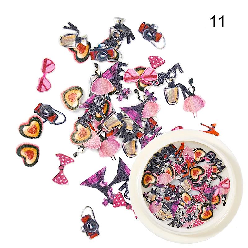 Love and Party Ultra Thin Nail Art Stickers - Waterproof DIY Nail Decals for Women, Girls - Perfect for Parties, Weddings, Holidays & Special Occasions