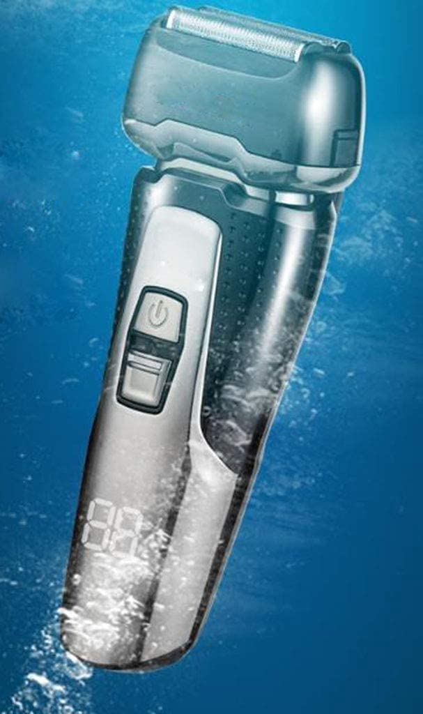 Premium Men's Electric Razor - Rechargeable Wet/Dry Foil Shaver for Smooth Shaving at Home or Travel | Gift for Dad & Husband