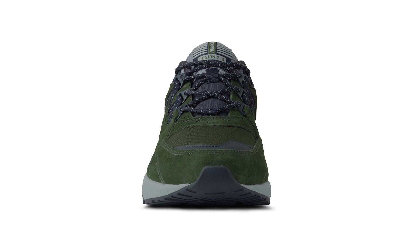 FUSION 2.0 Running Shoes - Lightweight & Breathable Kompu Green/Night Sky Color - Perfect for Jogging, Gym Workouts & Daily Wear