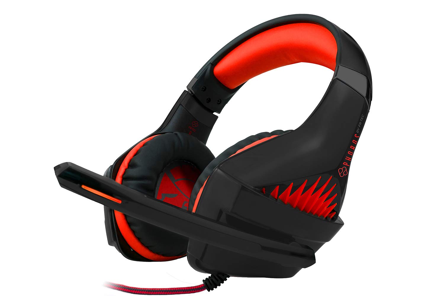 PHOBOS Gaming Headset with Noise Cancelling Mic - Compatible with PS4, Xbox One, PC, Mac & Nintendo Switch - Perfect for Online Gaming, Streaming & Virtual Meetings
