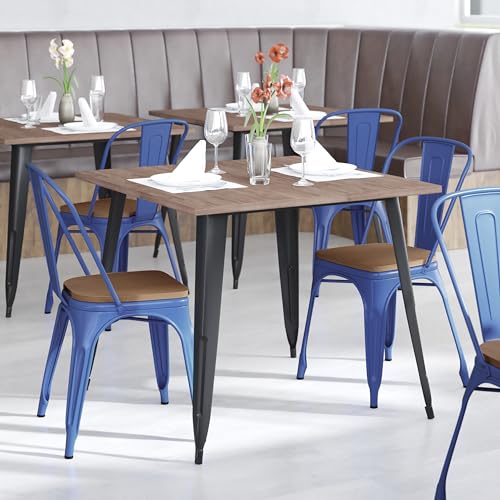 Blue/Teak