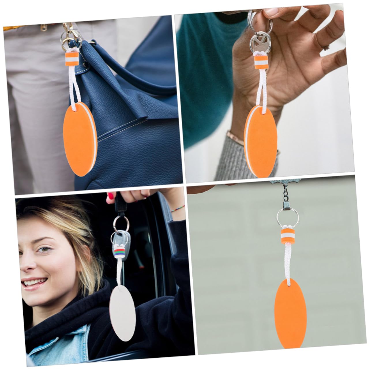 Waterproof Eva Keychain Set 9pcs - Floating Keyring Boat Theme for Boating & Fishing - Durable, Stylish Accessories for Water Sports, Beach Activities & Marine Adventures