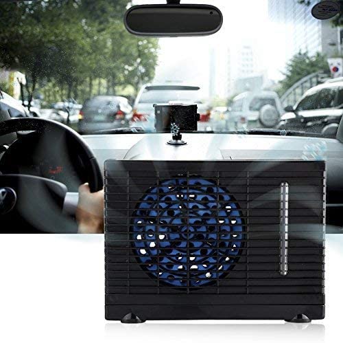 Yosoo 12V Portable Car Air Cooler - Evaporative Water Cooling Fan for Trucks, SUVs, RVs & Vehicles | Compact Cooling Solution for Road Trips & Summer Driving