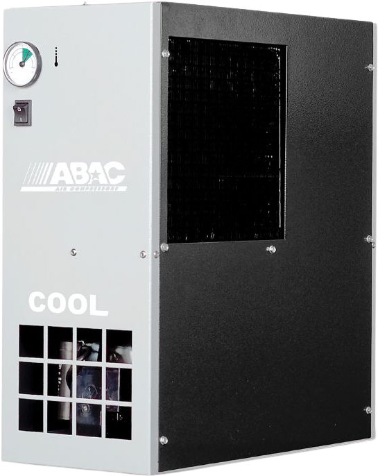 ABAC Cool35 Refrigerated Air Dryer - 35 CFM Non-Cycling Compressed Air Dryer, 115V for Workshop & Industrial Use - Eliminates Moisture in Air Tools, CNC Machines & Paint Booths