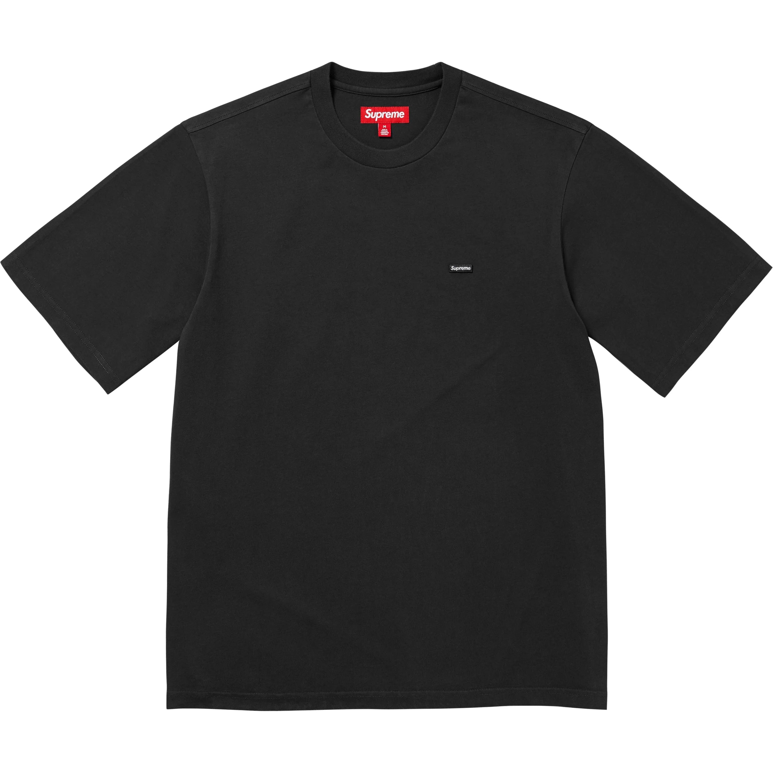 Supreme FW24 Small Box Logo T-Shirt - Black Cotton Streetwear Tee for Men & Women | Casual Wear, Urban Fashion, Street Style Outfits