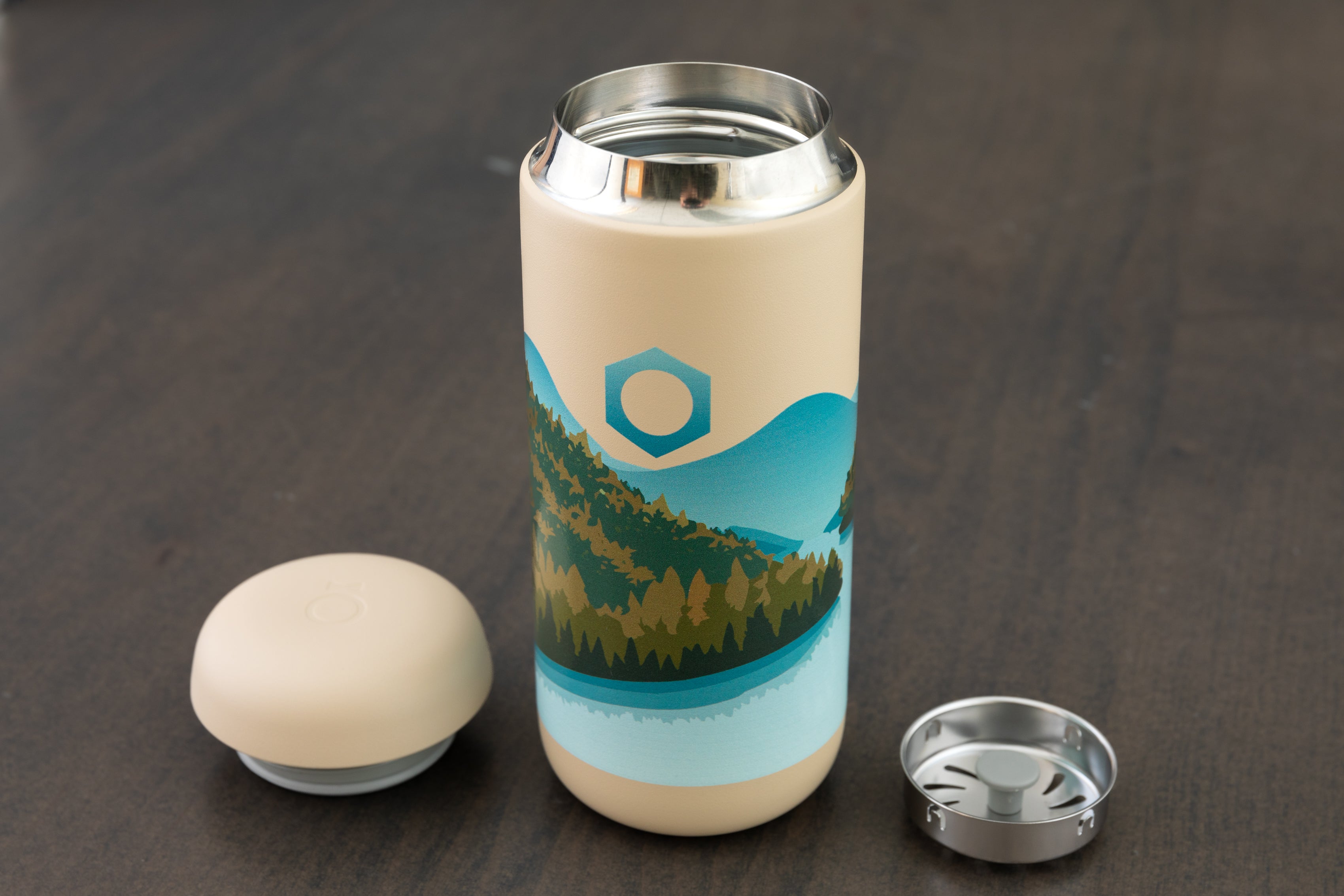 Fellow Carter Move Mug 16oz - Insulated Travel Coffee Mug with Leak-Proof Lid - Perfect for Commuting, Camping & Office Use