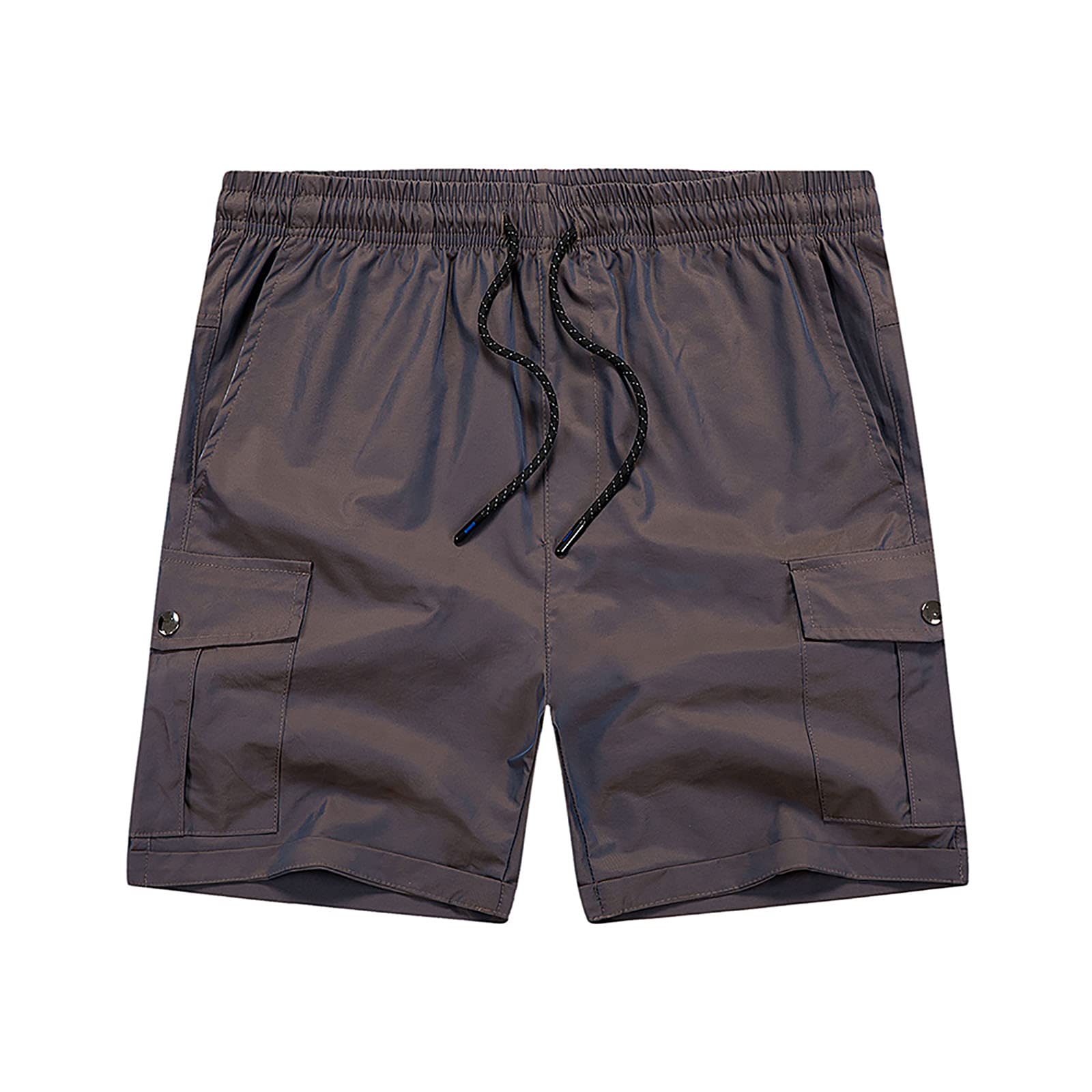 HYWJSZ Men's Casual Shorts - Summer Workout Running Shorts with Elastic Waist, Breathable Loose Fit for Outdoor Sports & Gym | Perfect for Jogging, Hiking, and Beach Activities