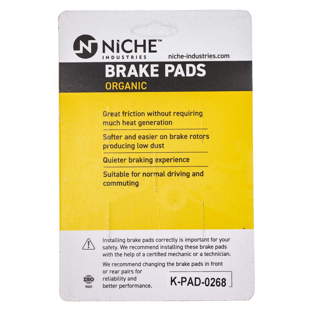 High-Performance Organic Brake Pad Set for BMW R1200GS/R1200R & Ducati XDiavel - Front & Rear (Part# 34218562163, 34118548028) - Perfect for City Commuting & Adventure Riding