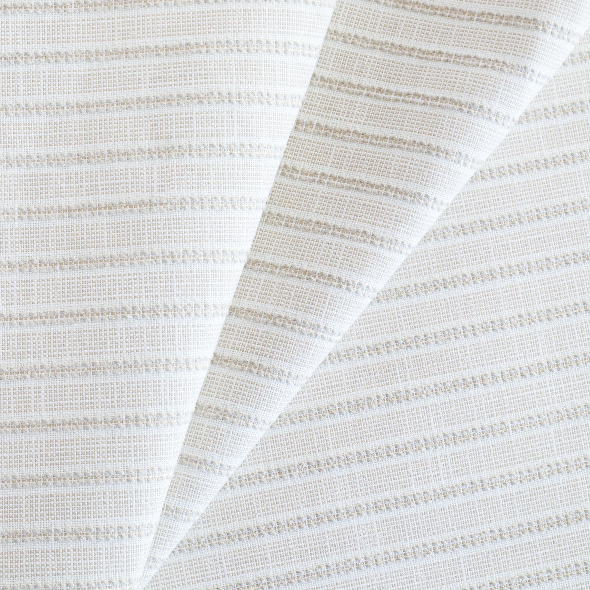 Amalfi Stripe InsideOut Fabric - Natural Cotton Blend for Upholstery & Home Decor | Perfect for DIY Pillows, Curtains & Furniture Projects