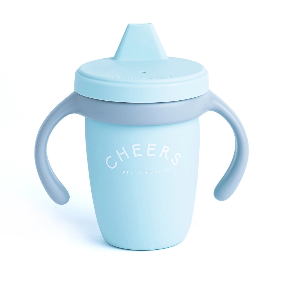 Bella Tunno Happy Baby Sippy Cup - Leak Proof, BPA Free, Easy Grip for Toddlers - Perfect for Travel, Daycare & Mealtime