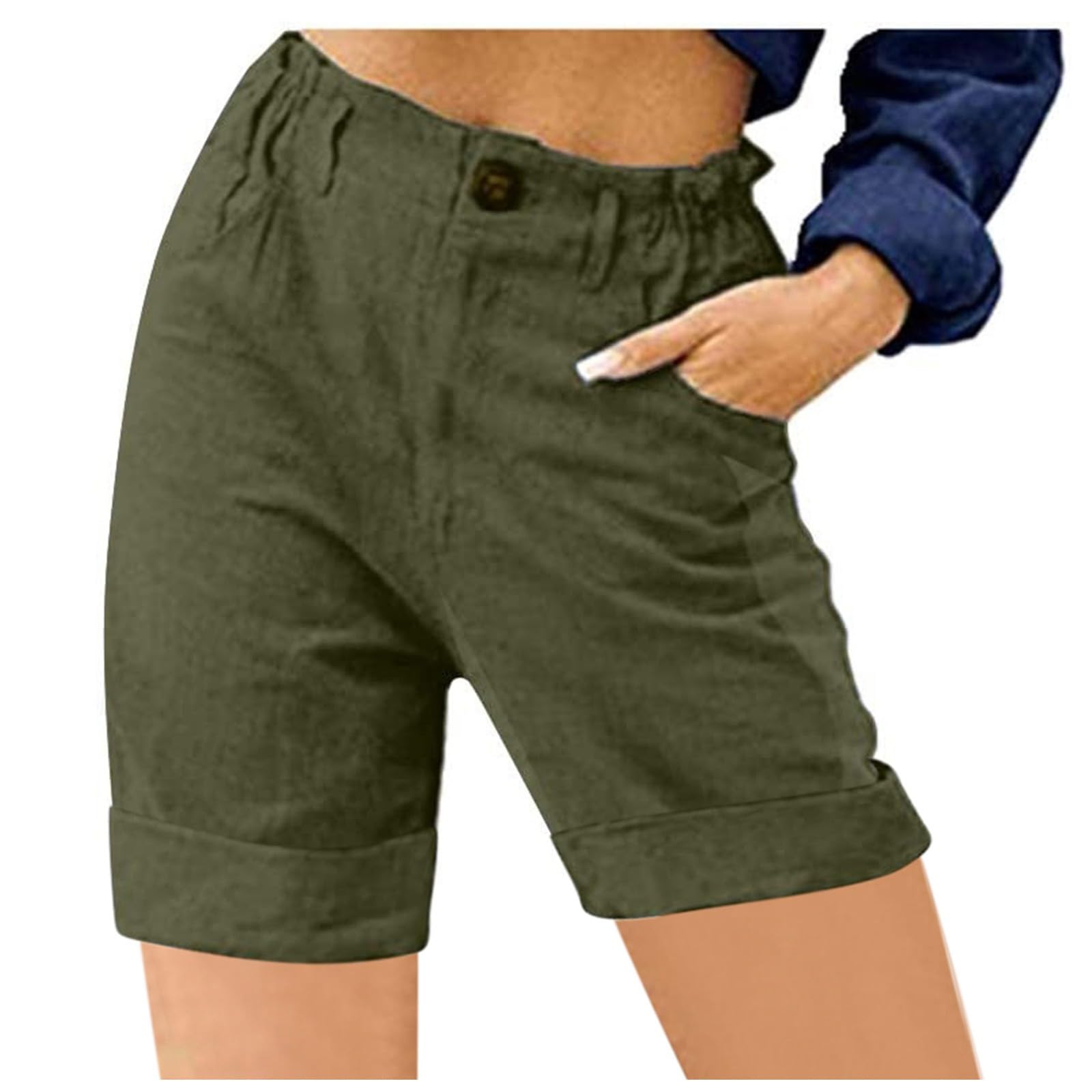 Women's Summer Cargo Shorts - 7