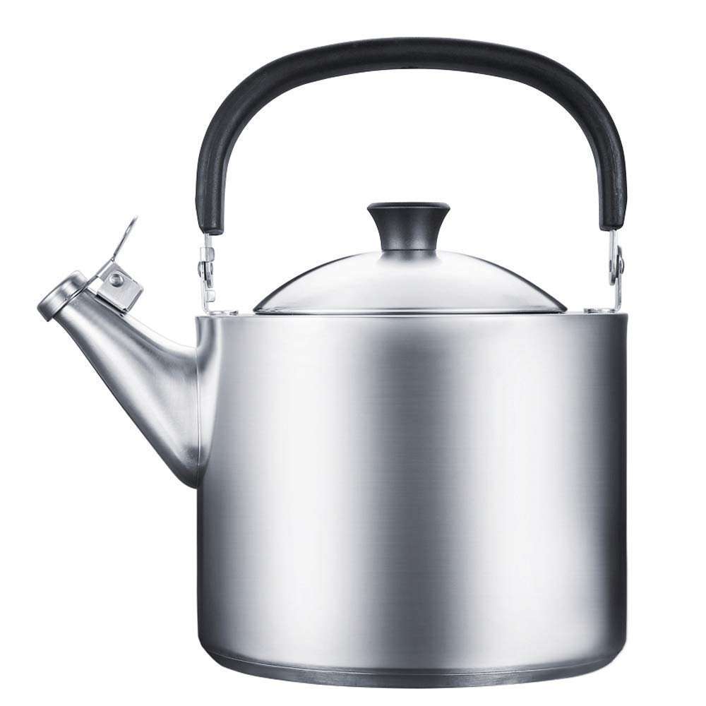 Premium Stainless Steel Whistling Tea Kettle - 3.5L Capacity for Stovetop Use - Perfect for Gas, Electric & Induction Cooktops - Ideal for Home, Office & Camping Tea Brewing