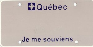 Custom DIY Quebec Bicycle Plate - Personalized Bike License Plate for Cycling Enthusiasts | Perfect for Bike Decor, Cycling Events & Gift Ideas