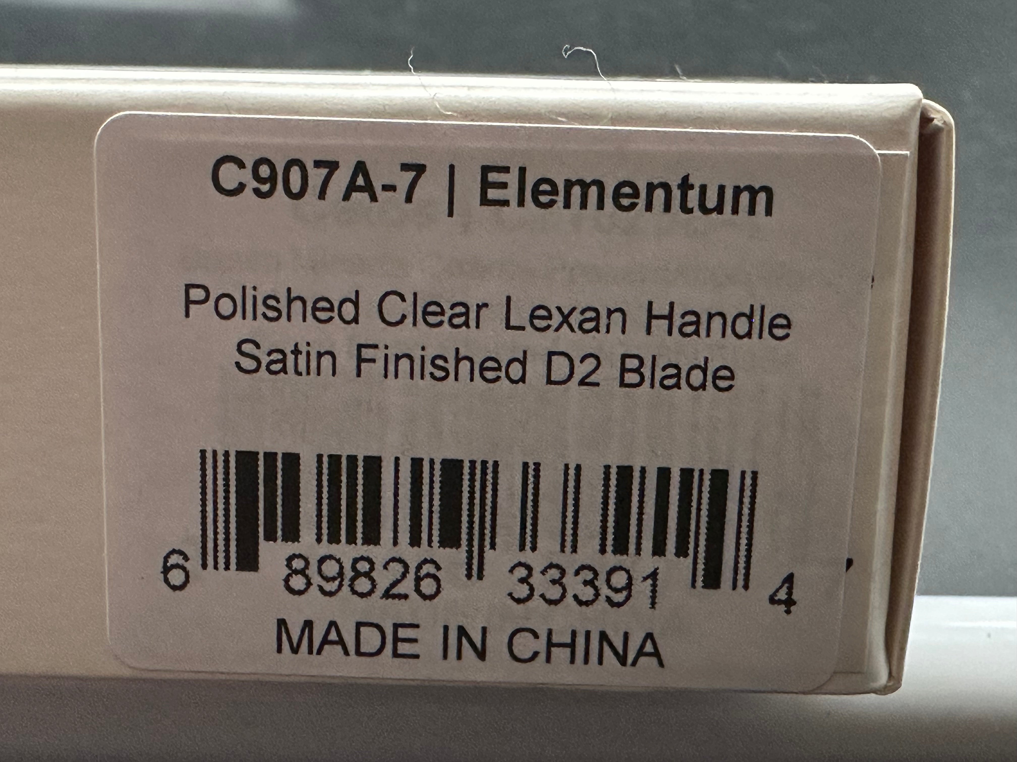 CIVIVI Elementum Liner Lock Folding Knife - 2.96