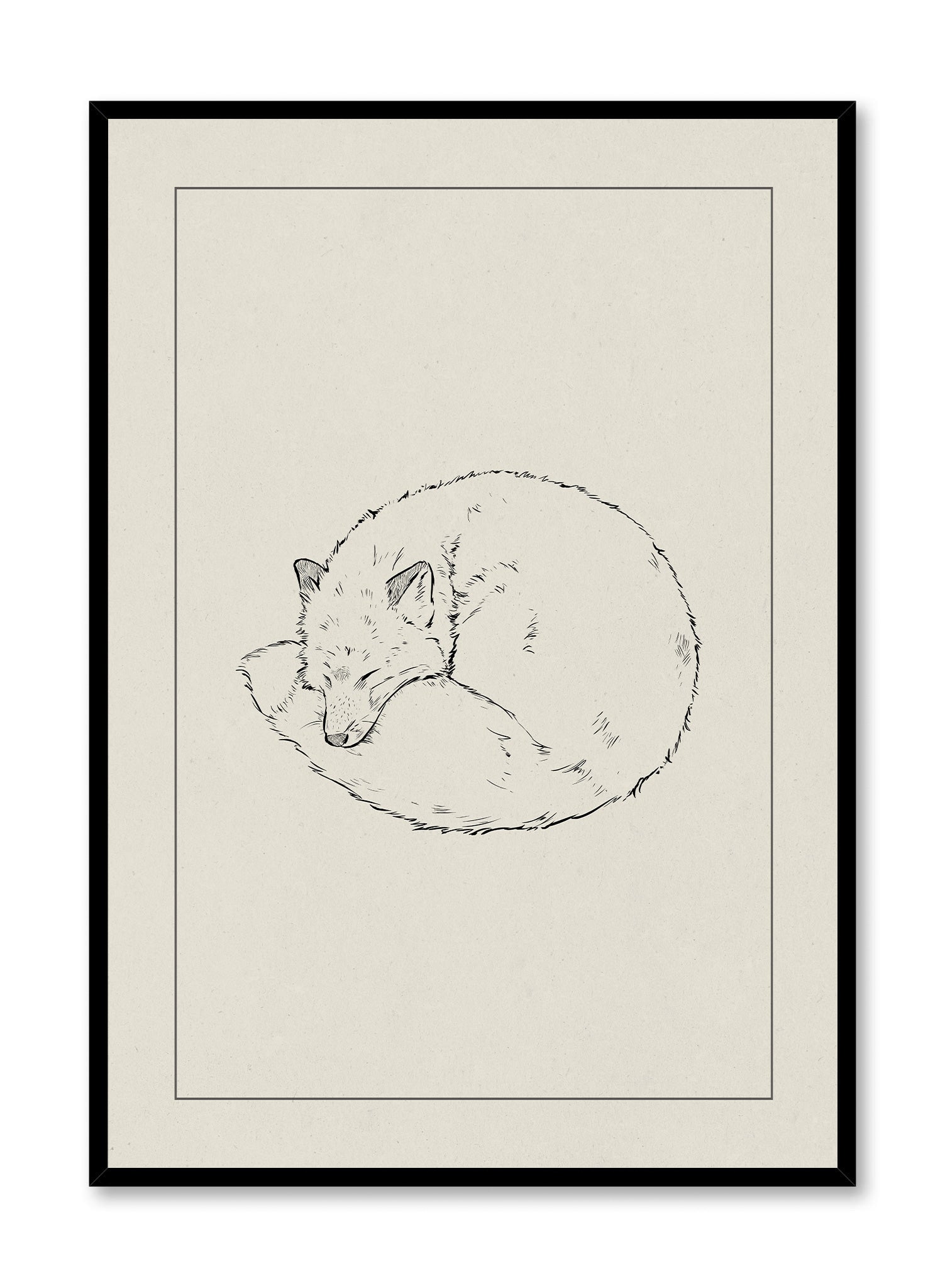Night Night Poster - Calming Nursery Wall Art for Baby's Bedroom | Perfect for Newborn Sleep Training & Nursery Decor