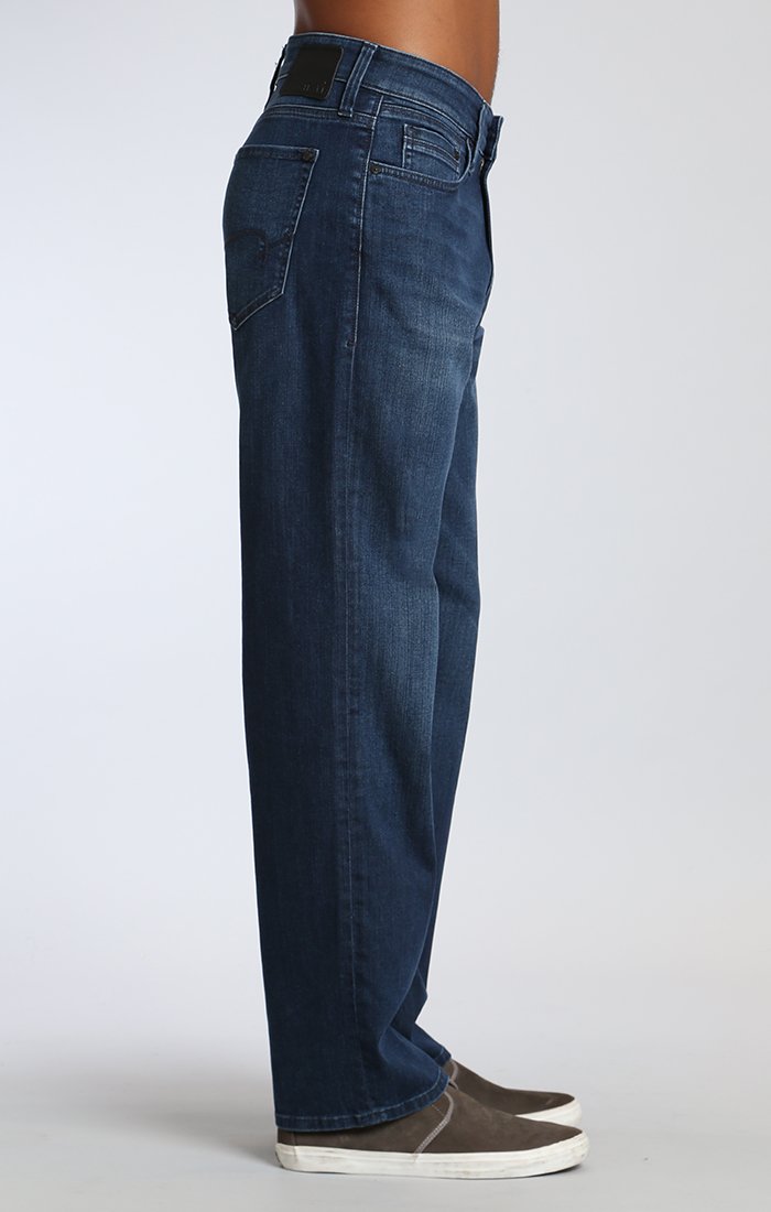Mavi Men's Max Wide Leg Jeans - Relaxed Fit Stretch Denim Pants for Casual Wear & Street Style | Comfortable for Everyday Use, Travel & Outings