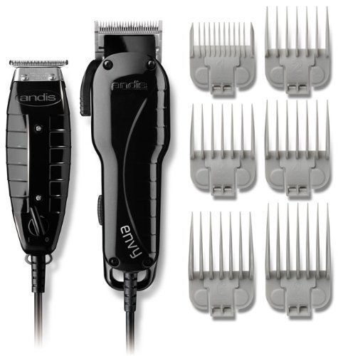 Andis Professional Men's Electric Hair Clippers & Trimmer Kit with Bonus Old Spice Body Spray - Home Barber Grooming Set for DIY Haircuts, Beard Trimming & Styling (Perfect for Home Use, Travel & Gifts)