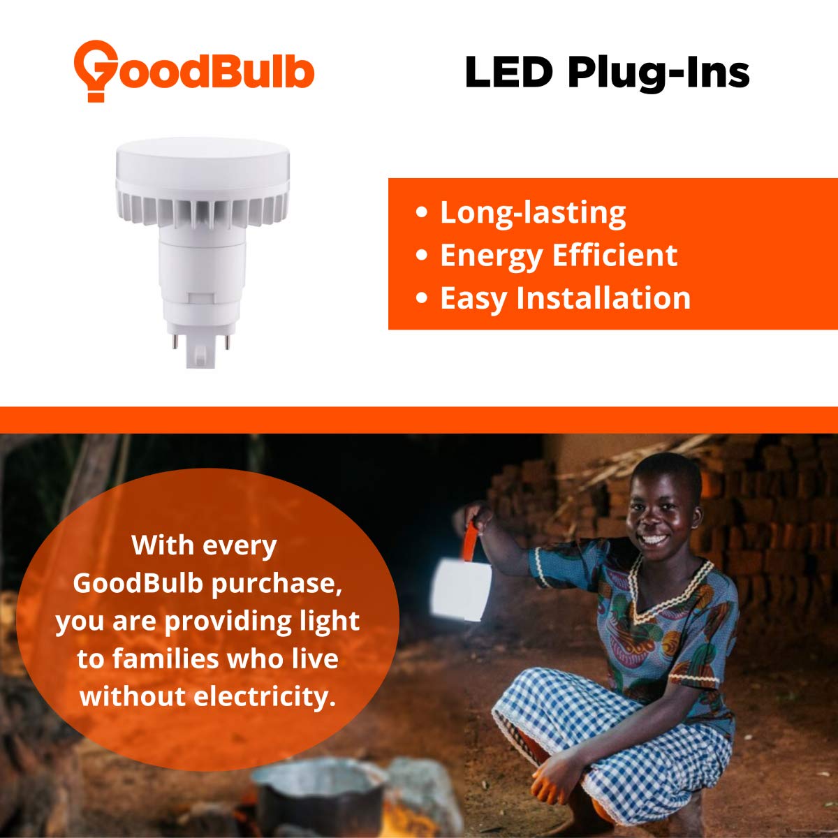 GoodBulb 18W LED Plug-in Light Bulbs - 12W Hybrid 4 Pin G24Q Base, 2700K Soft White, 1100 Lumens, 140° Beam Angle - Energy Efficient Replacement Bulbs for Commercial Use (10 Pack) - Perfect for Offices, Retail Stores, and Restaurants
