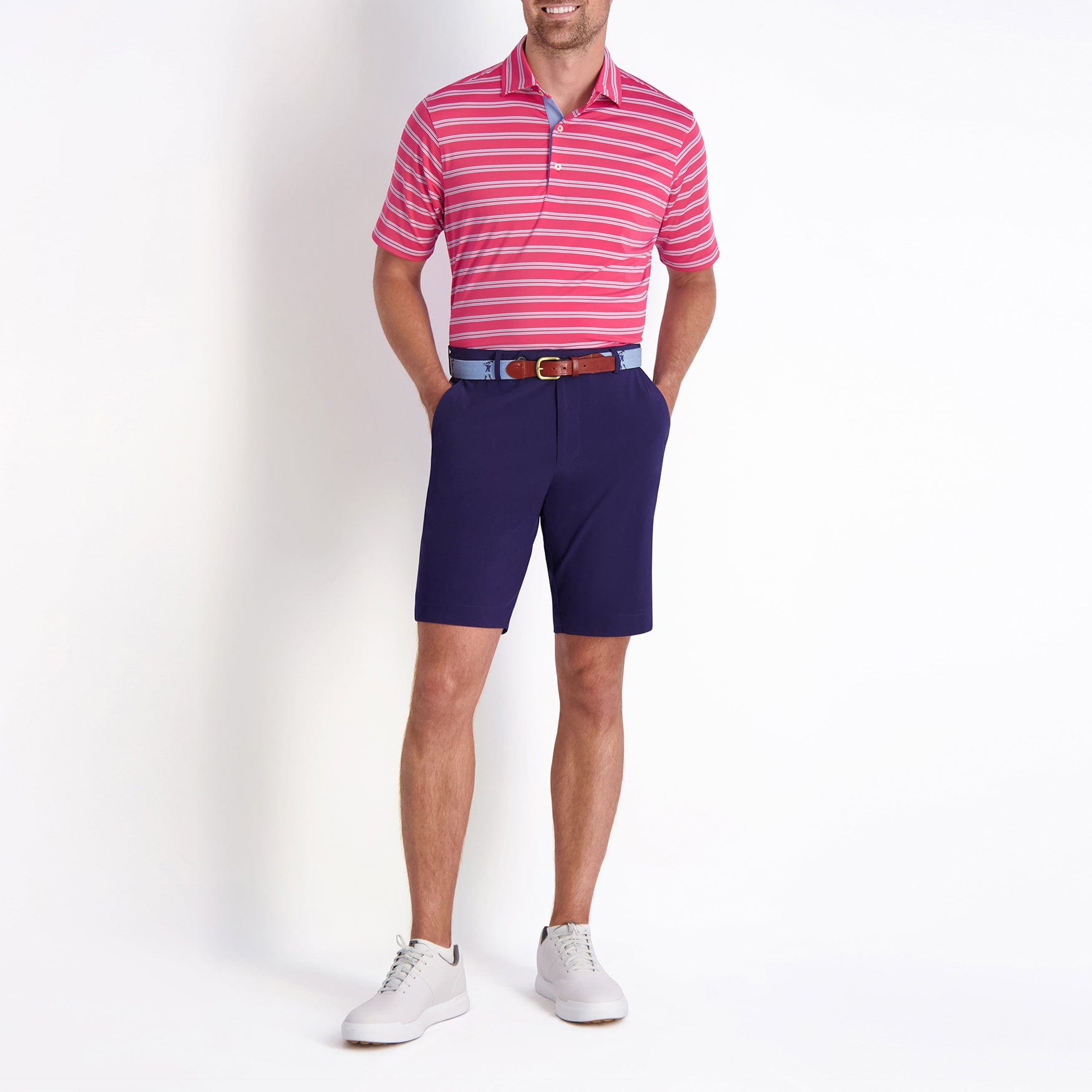 Ron Striped Men's Casual Shirt - Comfortable & Stylish Button Down Shirt for Work, Travel & Everyday Wear