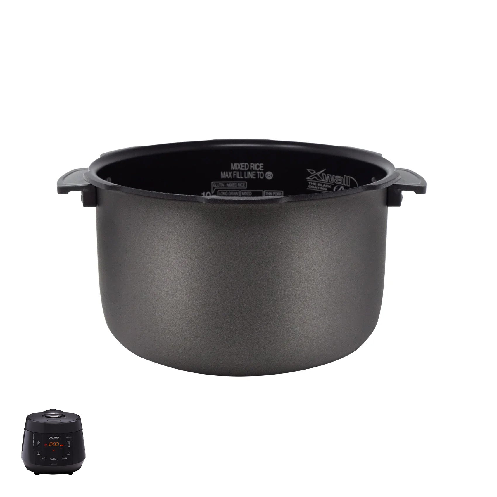 Replacement Inner Pot for CRP PK1001S Rice Cooker - Compatible with CRP PK10 Models - Perfect for Home & Commercial Kitchen Use