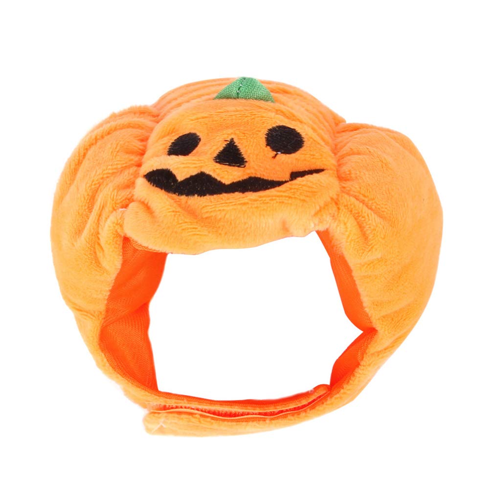 Bestoyard Halloween Pet Hat for Dogs & Cats - Pumpkin Costume Accessory for Puppy & Kitten - Perfect for Halloween Parties, Pet Costume Contests & Photo Shoots