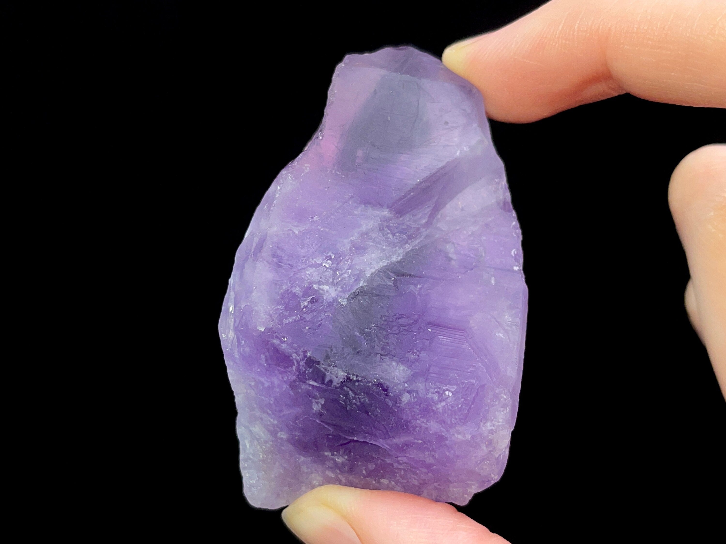 Natural Raw Amethyst Crystal - February Birthstone, Healing Stone, Unique Spiritual Gift for Women & Men, Boho Home Decor for Living Room, Bedroom, Office & Meditation Space
