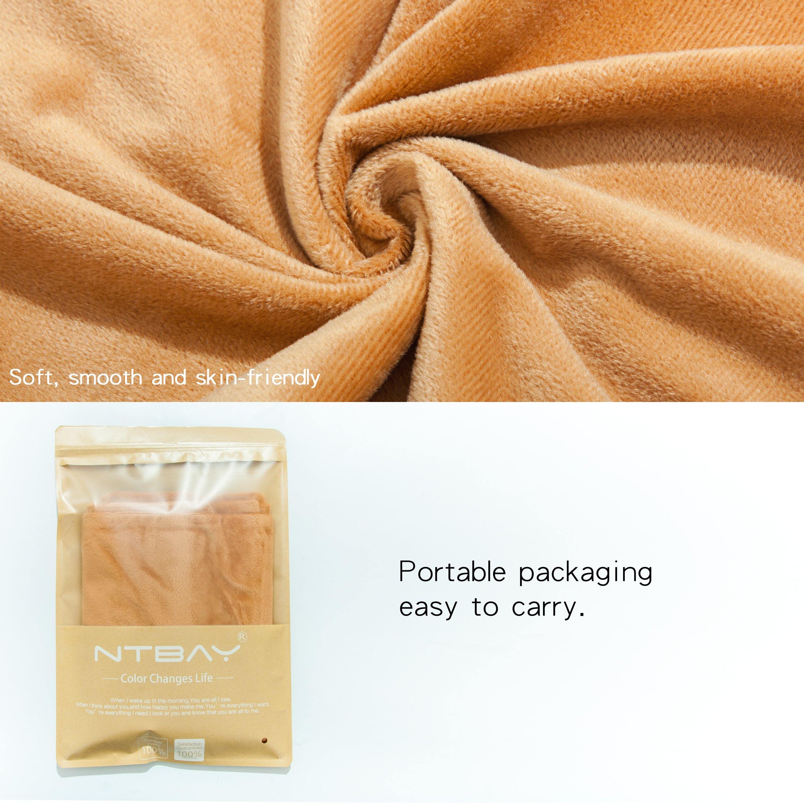 NTBAY Soft Velvet Pillow Cover - Luxury Decorative Cushion Case for Sofa, Bed & Home Decor - Perfect for Living Room, Bedroom & Dorm