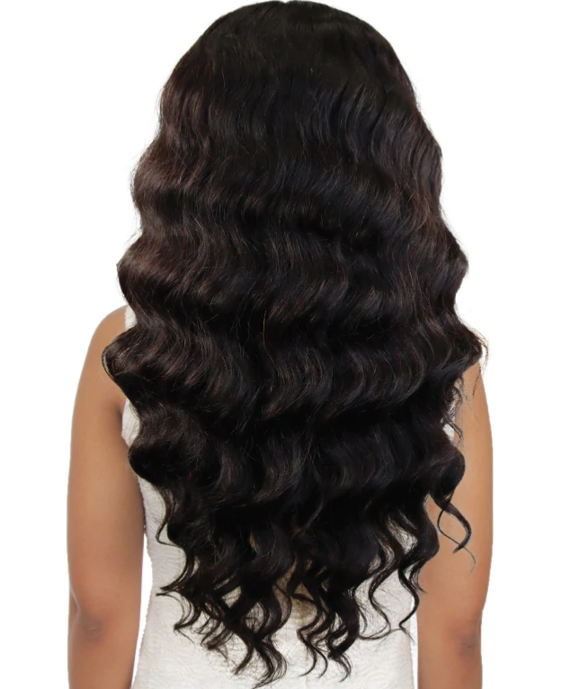 Virgin Human Hair Lace Wig Ocean 22'' - Natural Straight Full Lace Front Wig for Women - Perfect for Daily Wear, Cosplay & Special Occasions