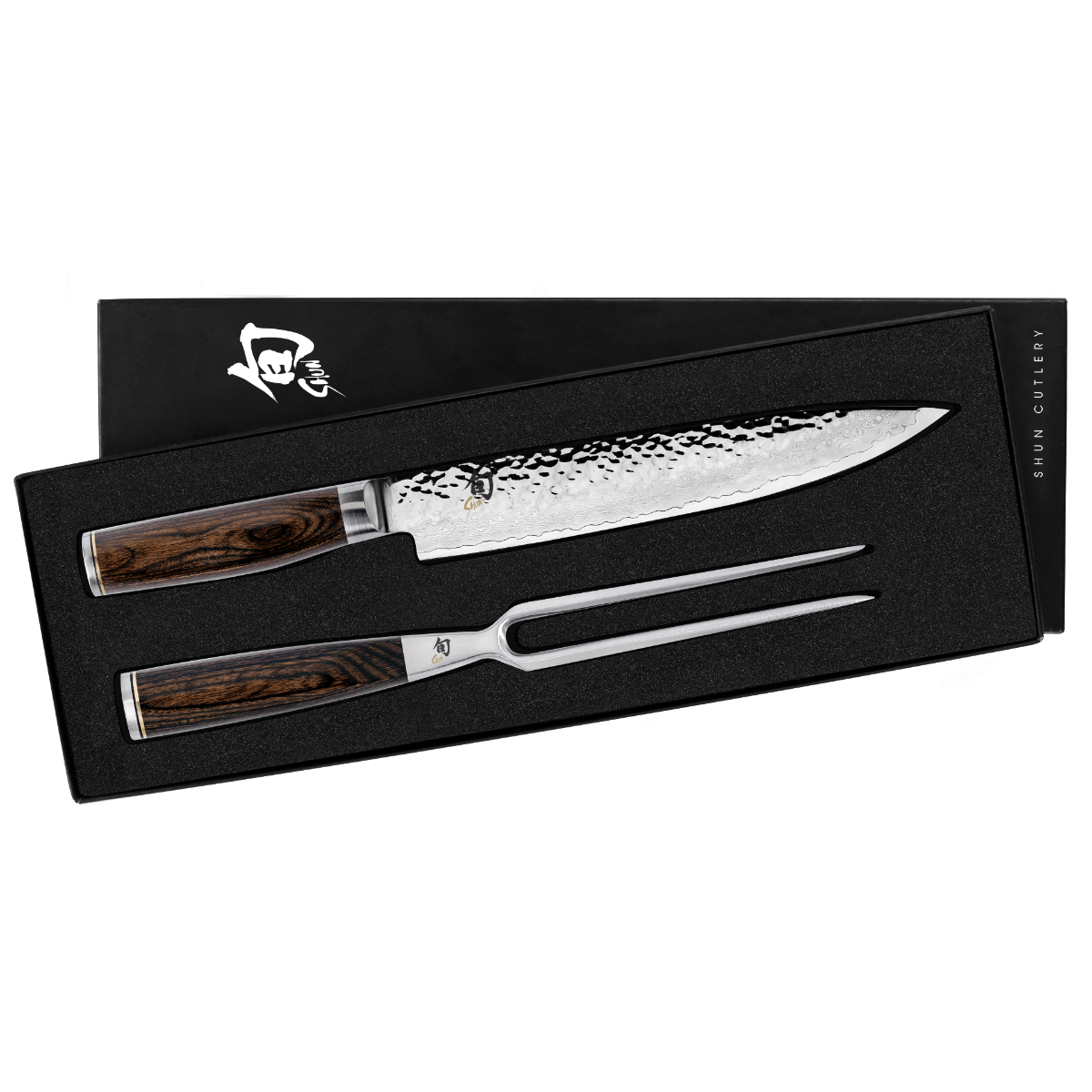 Shun Premier 2-Piece Carving Knife Set - Professional Kitchen Knives for Slicing Meat & Roasts - Perfect for Chefs & Home Cooking