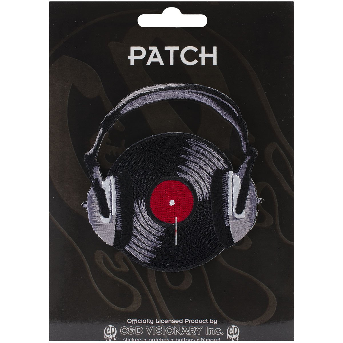C&D Visionary Application Record with Headphones Patch - Wireless Bluetooth Headphones for Music, Calls & Work - Perfect for Office, Travel & Home Use