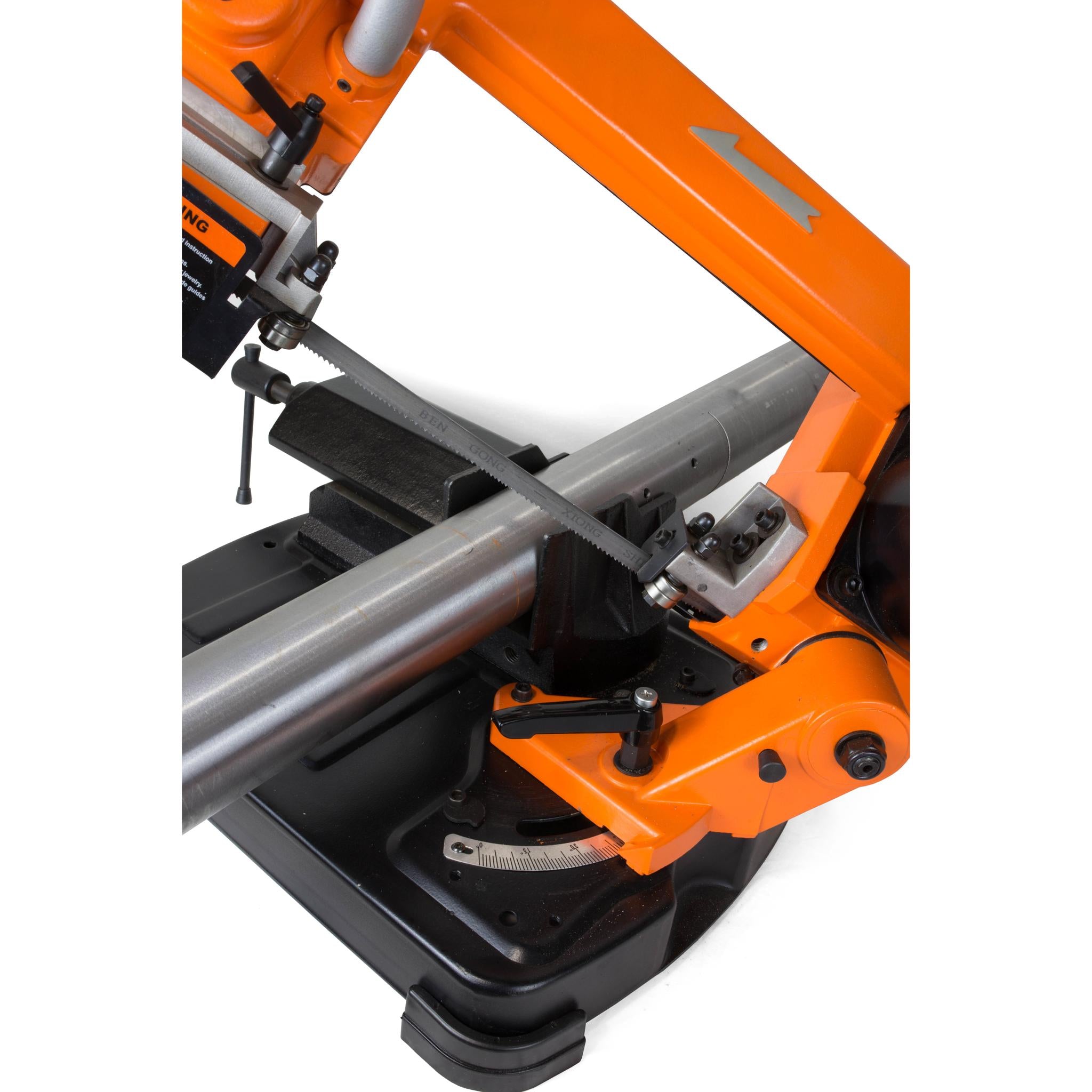 WEN BA4555 5-Inch Metal Cutting Benchtop Bandsaw - Compact & Powerful for DIY Projects, Metalworking, and Home Workshop Use