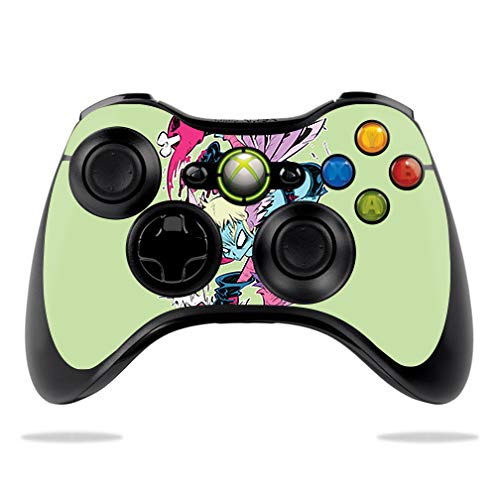 MightySkins Protective Vinyl Decal Wrap Cover for Microsoft Xbox 360 Controller - Harpy Design | Durable, Customizable Skin | Easy to Apply & Remove | Made in USA | Perfect for Gaming, Collectors & Personalization