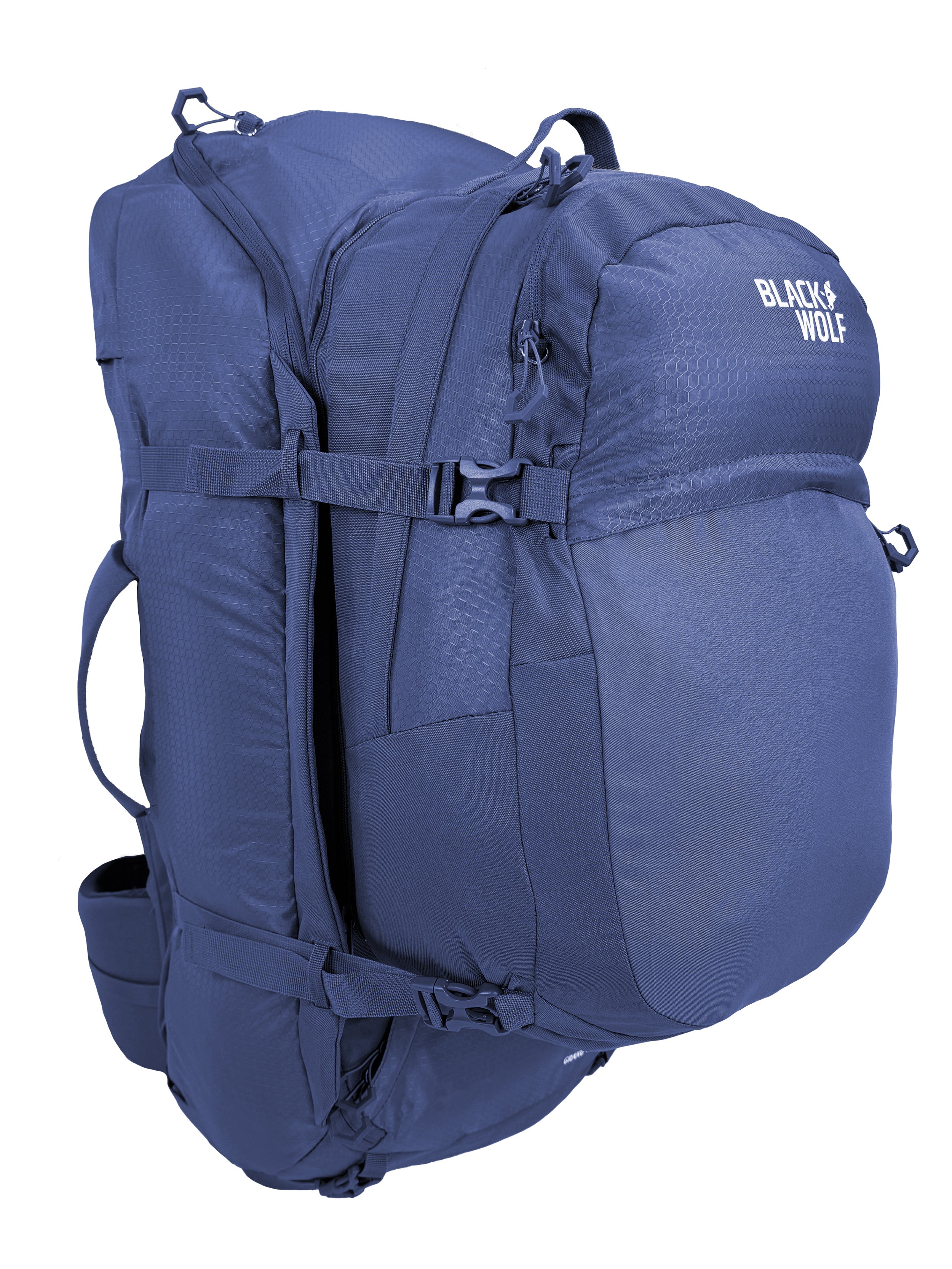 Black Wolf Grand Teton 65L Backpack - Lightweight Hiking Backpack for Men & Women - Perfect for Camping, Trekking & Outdoor Adventures