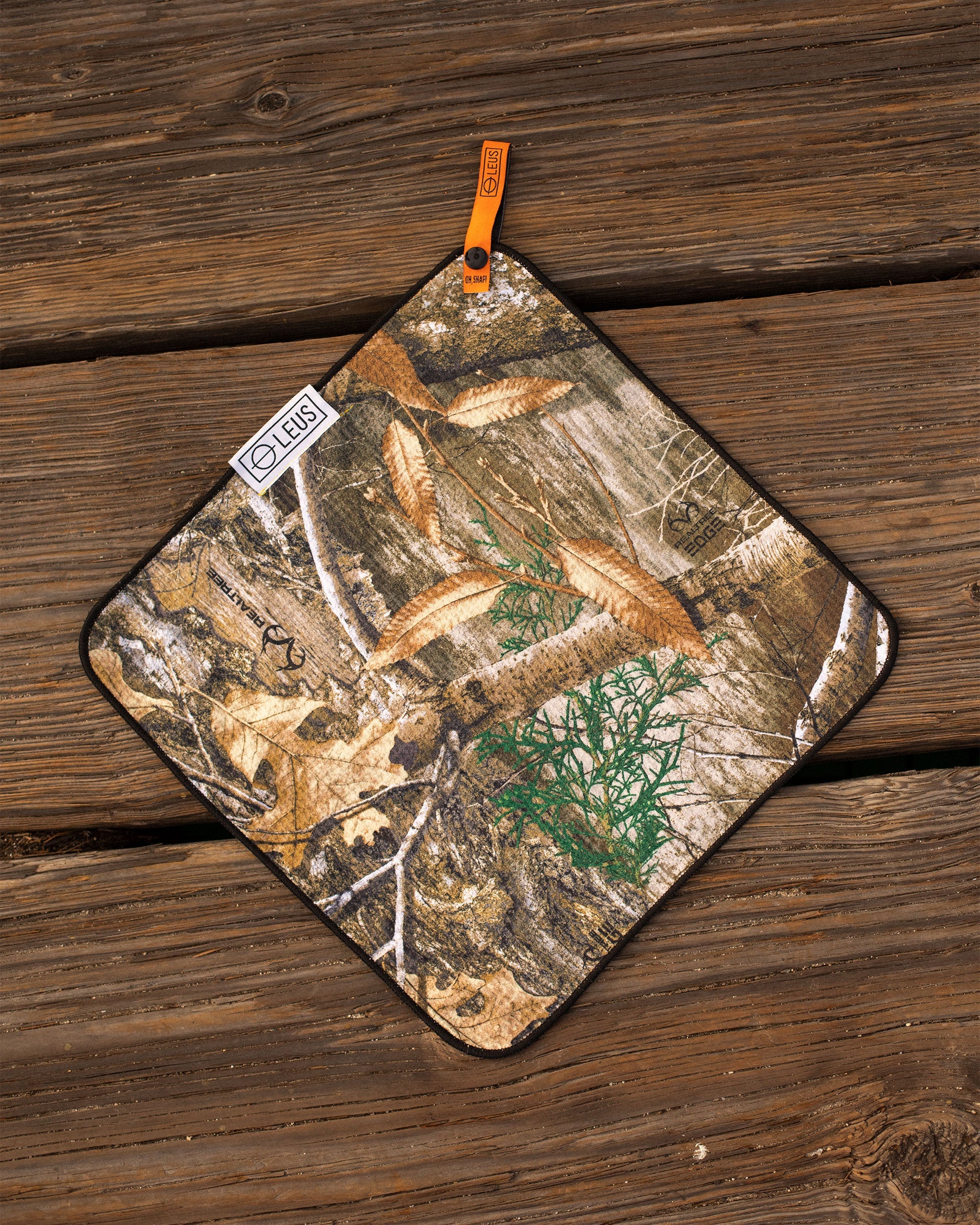 Realtree Camo Fishing ECO Towel - Quick Dry, Absorbent & Lightweight for Outdoor Fishing, Camping, and Hiking Adventures