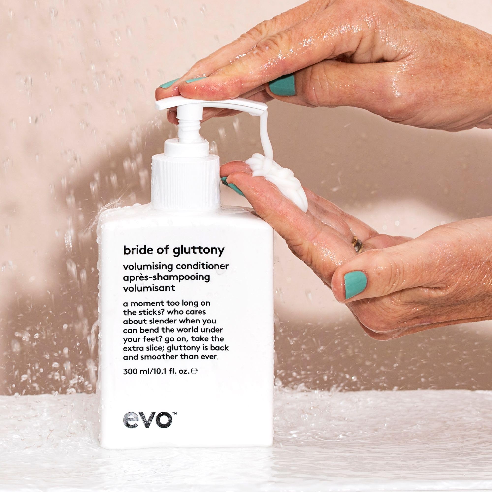 Evo Volumizing Hair Care Routine Bundle - Gluttony Volumizing Shampoo, Bride of Gluttony Volumizing Conditioner & Root Canal Volumizing Spray for Thicker, Fuller Hair - Perfect for Fine, Flat Hair & Volume Boost Styling