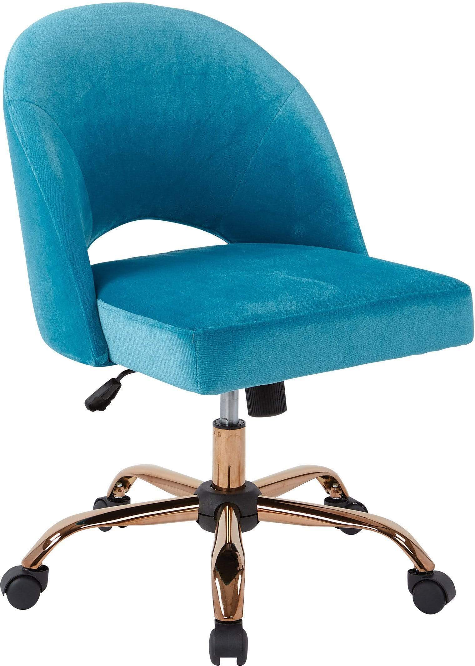 Office Star Ave Six Lula Office Chair - Ergonomic Mesh Back with Adjustable Height, Swivel & Tilt for Home Office, Gaming, or Workspace Comfort
