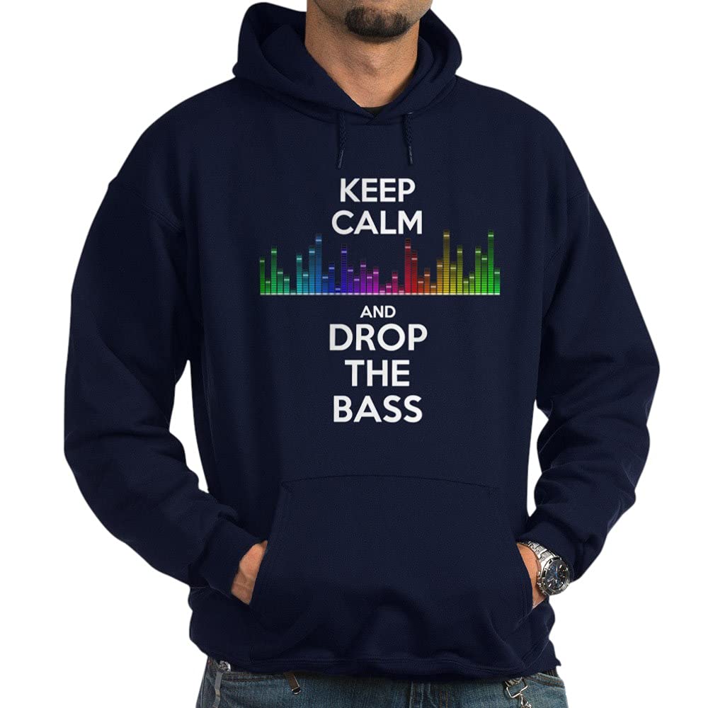 Drop The Bass Hoodie - Dark Color Pullover Sweatshirt for Music Lovers | Perfect for Concerts, DJ Nights & Casual Wear