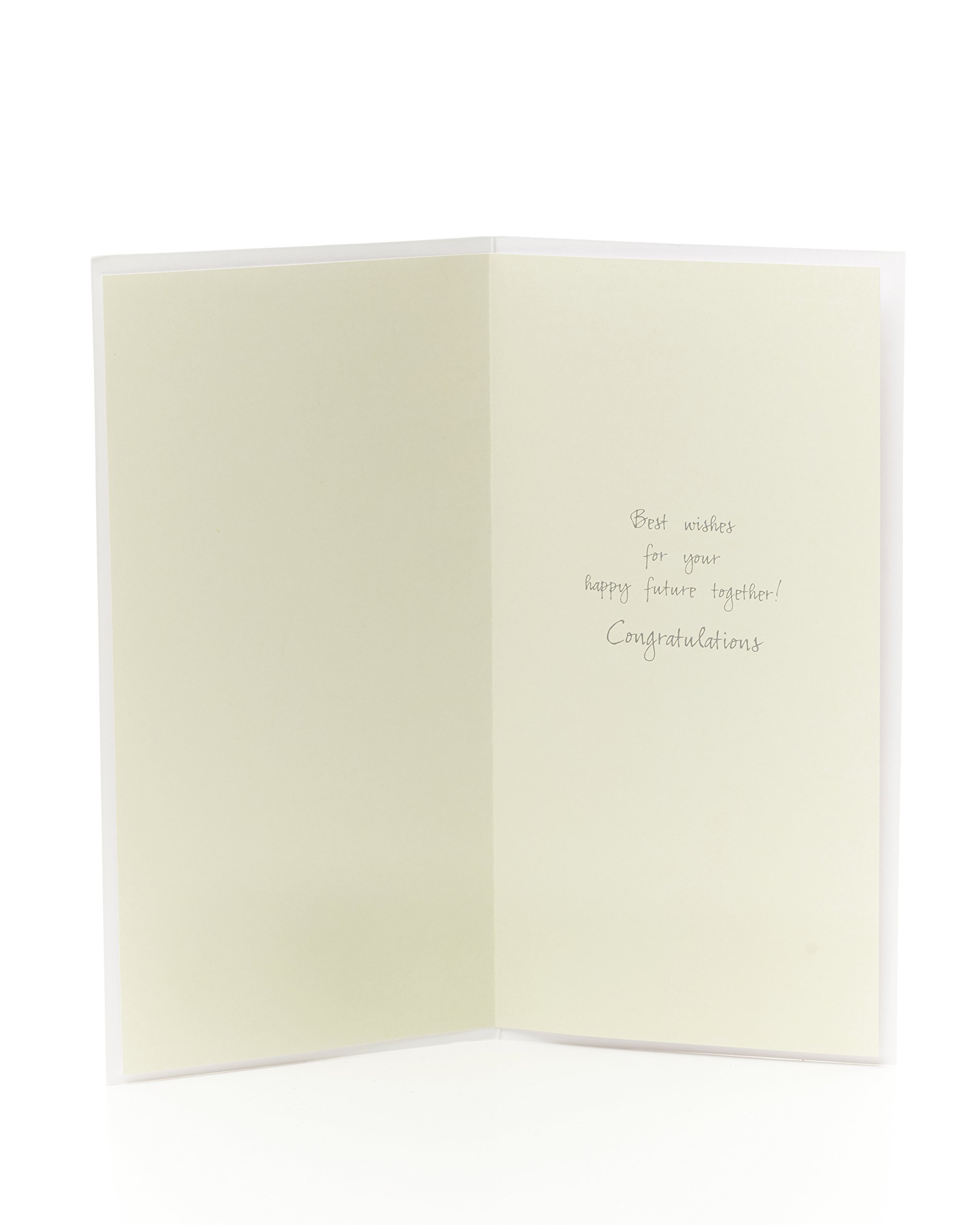Elegant Wedding Cards for Bride and Groom - Classic & Traditional Wedding Greeting Cards - Perfect Wedding Gift & Congratulations Card for Couples - Ideal for Bridal Showers, Anniversaries and Special Occasions