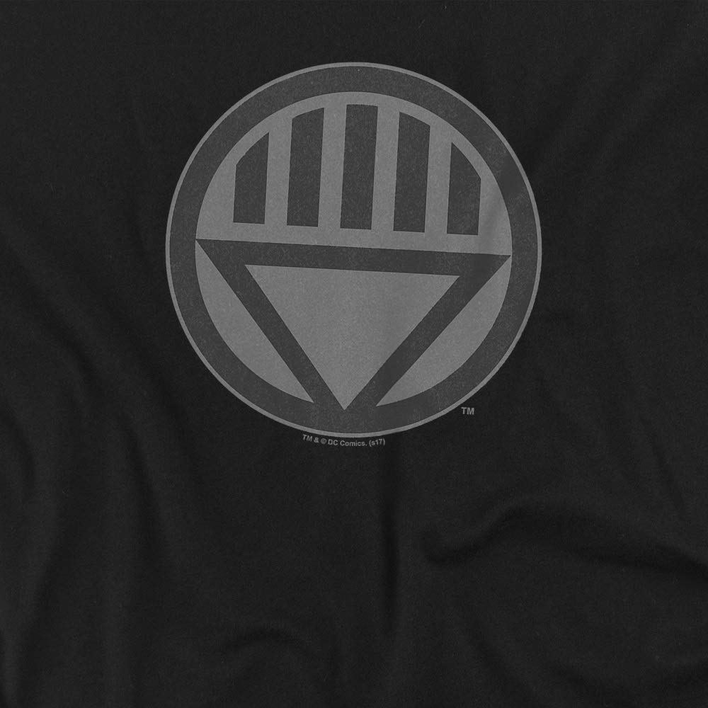 Green Lantern Black Symbol Unisex T-Shirt for Men & Women | Superhero Graphic Tee for Cosplay, Comic Con & Casual Wear